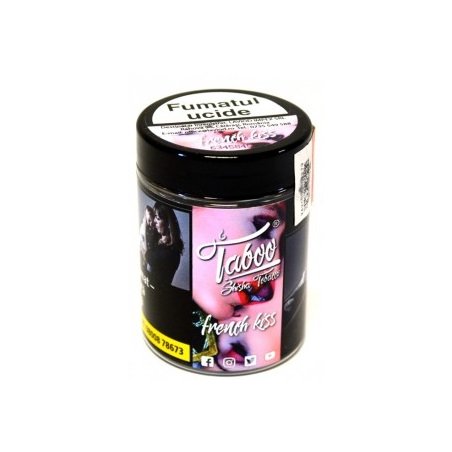 Tutun de narghilea French Kiss strugure menta Taboo 50g