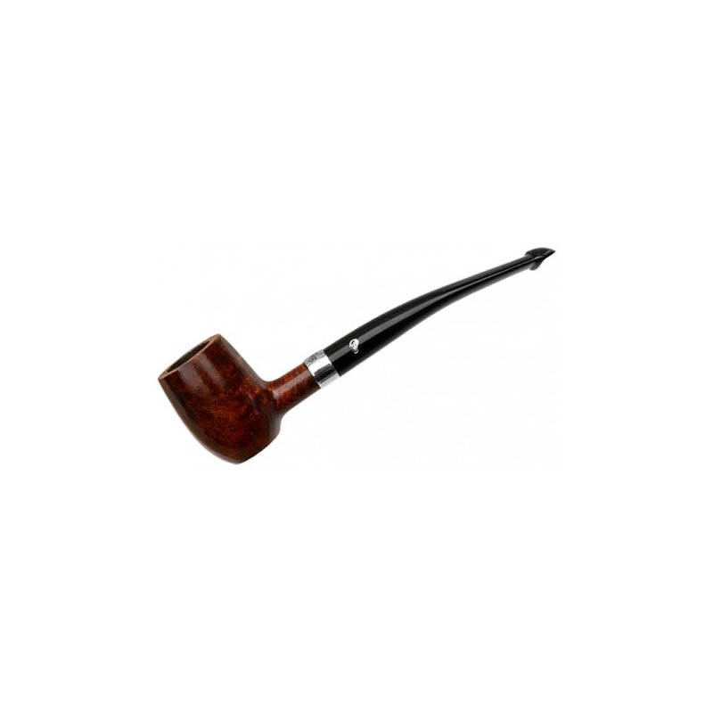 Pipa Peterson Speciality Smooth Nickel Mounted Barrel P-Lip