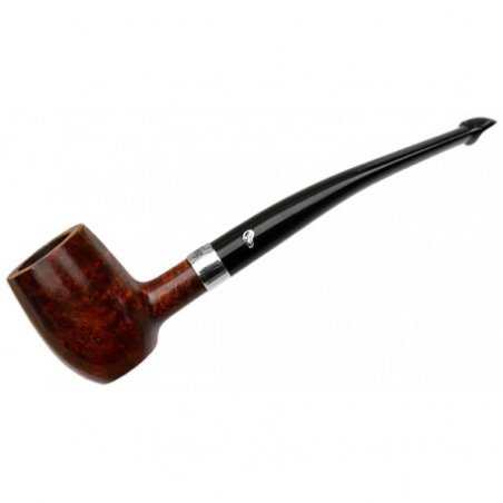 Pipa Peterson Speciality Smooth Nickel Mounted Barrel P-Lip