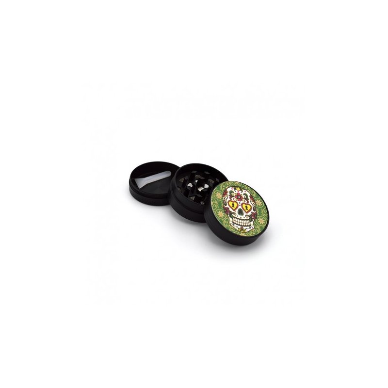 Grinder Tutun Metal Calavera Toro Negru oferta grinder in magazin