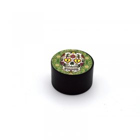 Grinder Tutun Metal Calavera Toro Negru oferta grinder in magazin