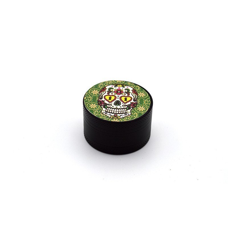 Grinder Tutun Metal Calavera Toro Negru oferta grinder in magazin