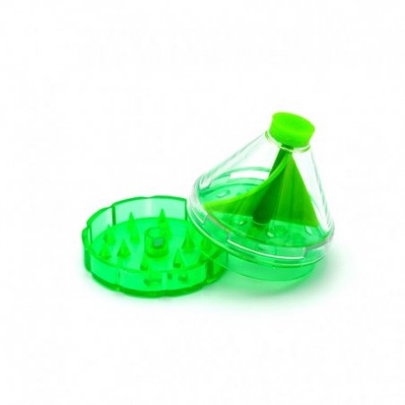 Grinder Plastic Cone Toro Verde in oferta in magazin