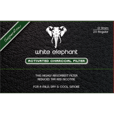 FILTRU PIPA ACTIVE CHARCOAL WHITE ELEFANT 20