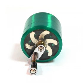 Grinder Tutun Crank Low Toro Verde in magazin la oferta