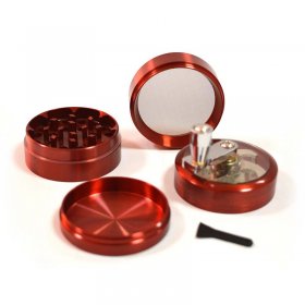 Grinder Tutun Crank Low Toro Rosu in magazin la oferta