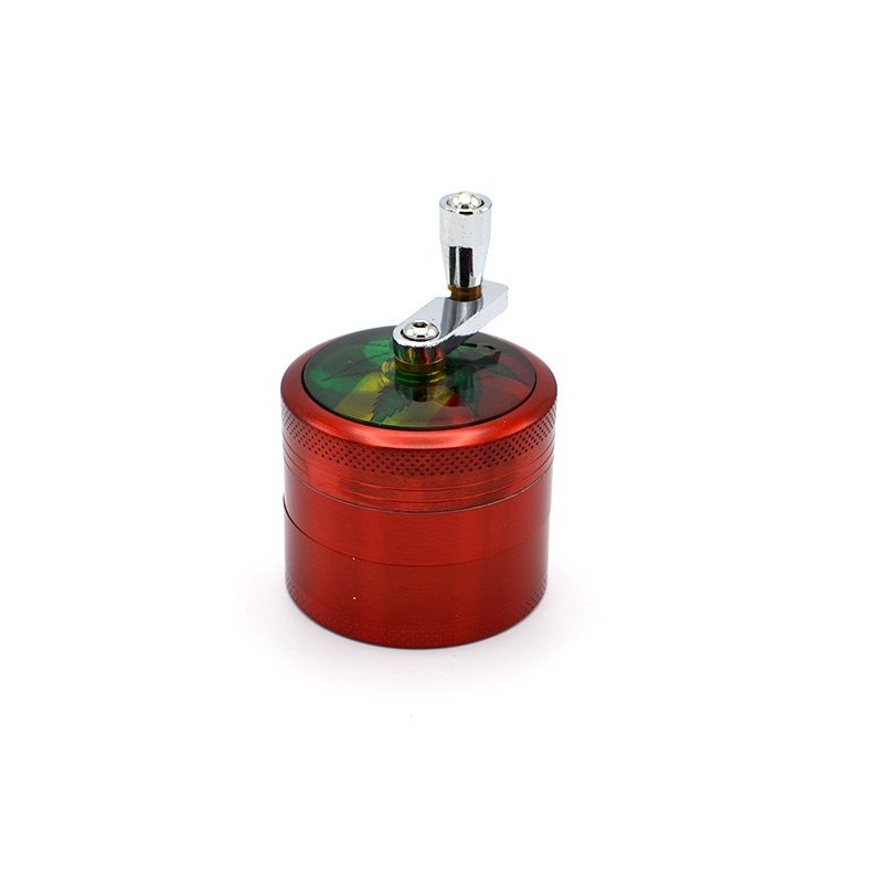 Grinder Tutun Crank Leaf Toro Red la oferta in magazin