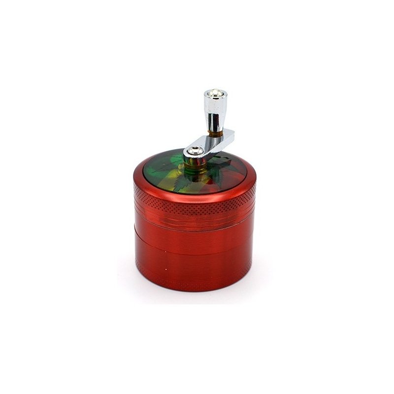 Grinder Tutun Crank Leaf Toro Red la oferta in magazin