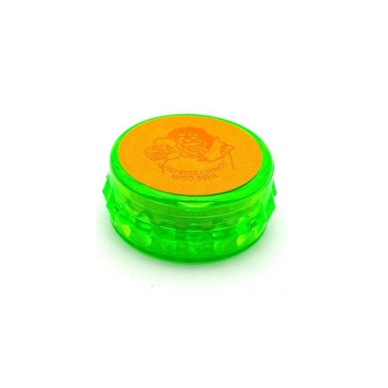 Grinder Tutun Plastic Cap Leather Toro Verde in magazin la oferta