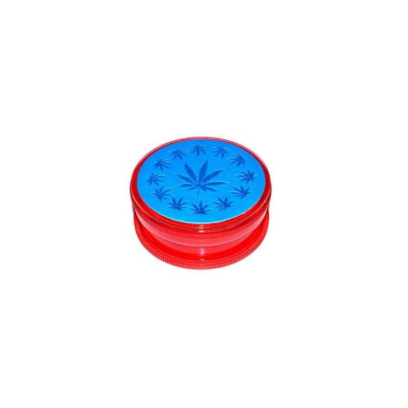 Grinder Tutun plastic Leather Toro Red in magazin la reducere