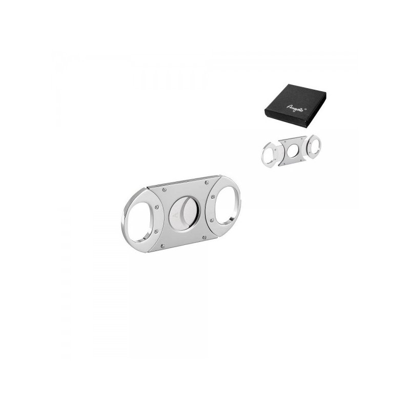 Cutit Trabucuri Angelo Cutter Metal Oval chrome & gun 500040 oferta