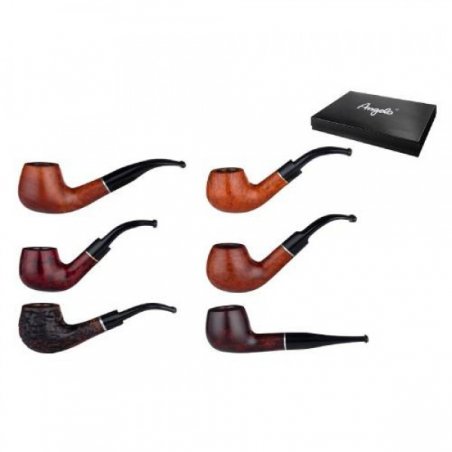 Pipe Angelo Midi Ebonit 6 pcs 302370 in magazin la oferta
