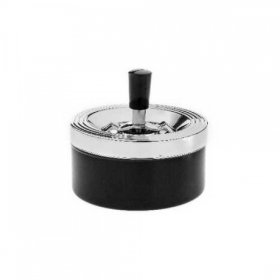 Scrumiera Angelo Spin Black 400120 magazin online cu reduceri