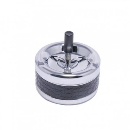 Scrumiera Angelo Spin Croc Black 11cm la oferta reducere in magazin