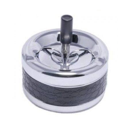 Scrumiera Angelo Spin Croc Black 11cm la oferta reducere in magazin