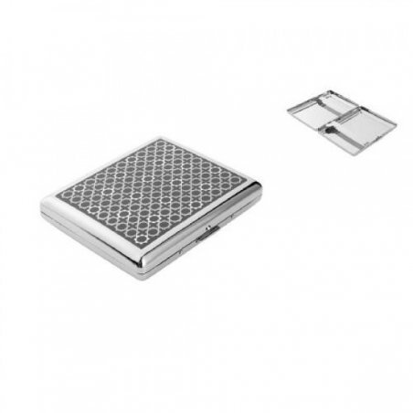 Tabachera Tigari Angelo Chrome 802146 in magazin la reducere tabachere