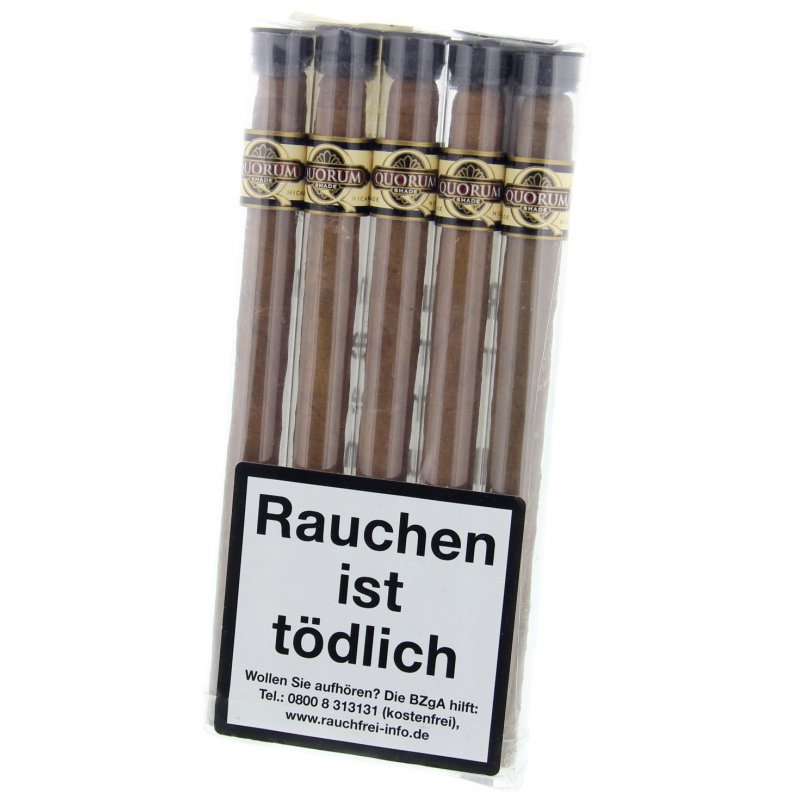 Trabucuri Quorum Shade Delgado Tubes Slim Corona 5