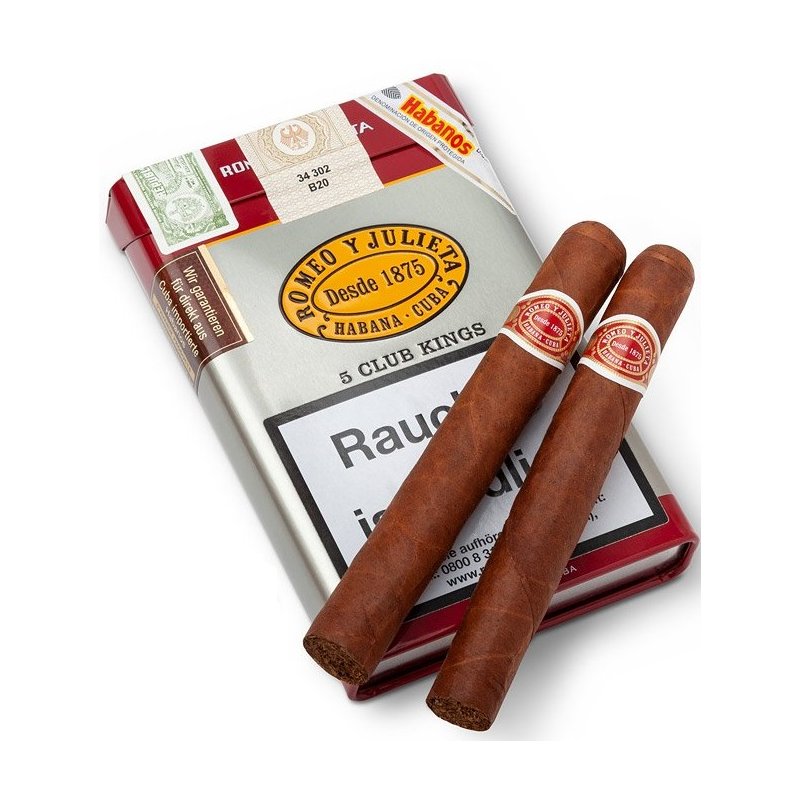 Trabucuri Romeo y Julieta Club Kings 5