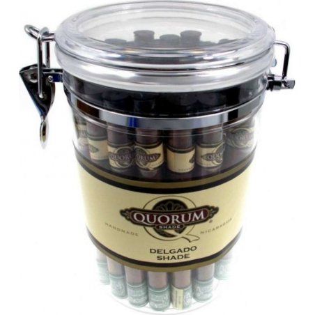 Trabucuri Quorum Shade Delgado Tubes Slim Corona Jar 40