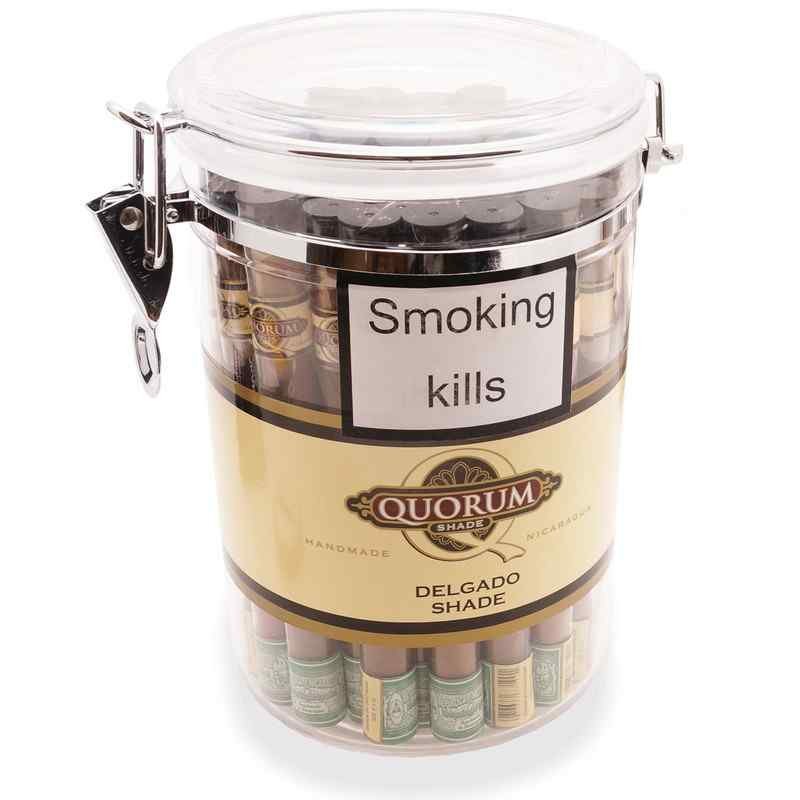 Trabucuri Quorum Shade Delgado Tubes Slim Corona Jar 40 cumpar trabuc