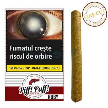 Tigari de foi Piff Puff Ruby Cirese 5