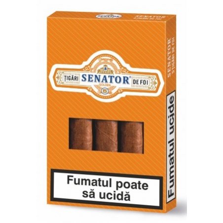 Tigari de foi Senator GOLDEN 45g 5
