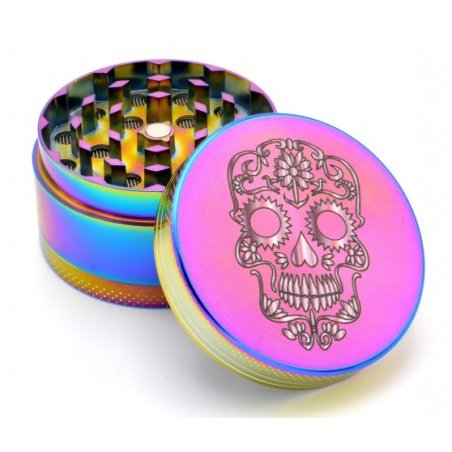 Grinder tutun Toro Skull Rainbow