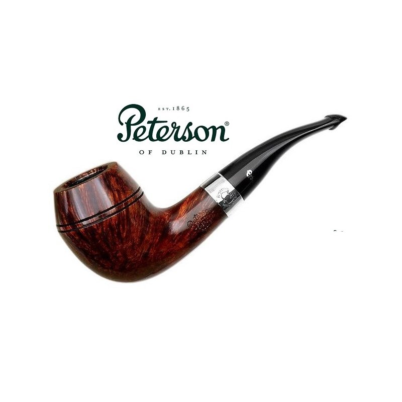 Pipa Peterson Sherlock Holmes Dark Smooth Deerstalker P-Lip 9mm