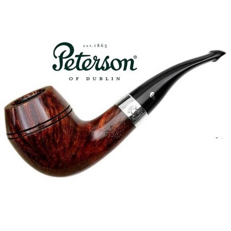 Pipa Peterson Sherlock Holmes Dark Smooth Deerstalker P-Lip 9mm