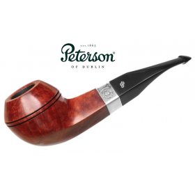 Pipa Peterson Sherlock Holmes Dark Smooth Hudson P-Lip 9mm