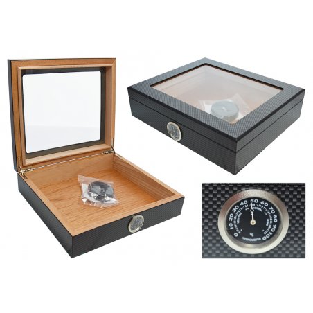 Humidor trabucuri Gomes Carbon accesorii pentru trabucuri ieftine