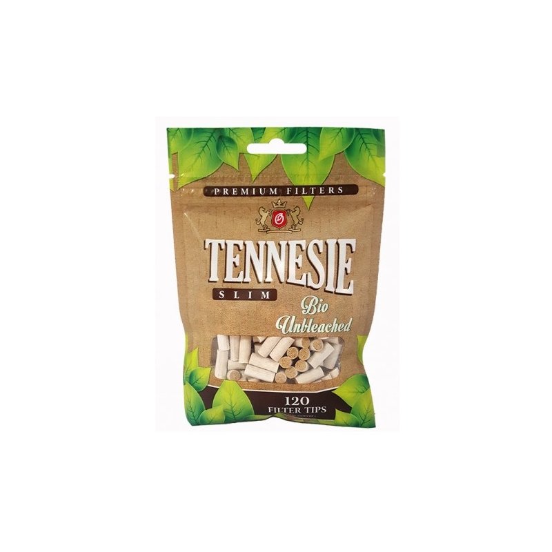 Filtre de rulat Tennesie Slim Bio 6mm 120 buc