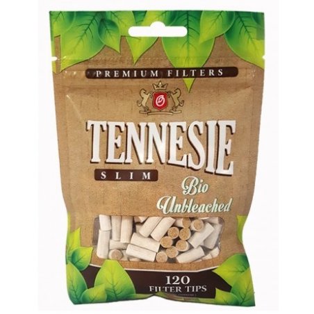 Filtre de rulat Tennesie Slim Bio 6mm 120 buc