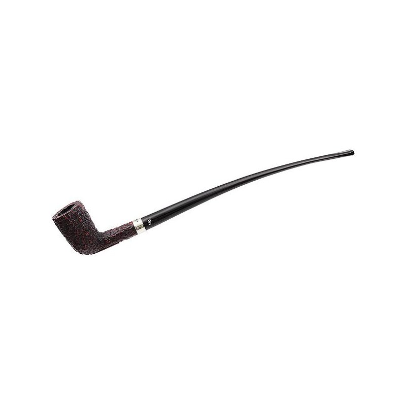 Tutungerie Pipa Peterson Churchwarden Rusticated Dublin Fishtail