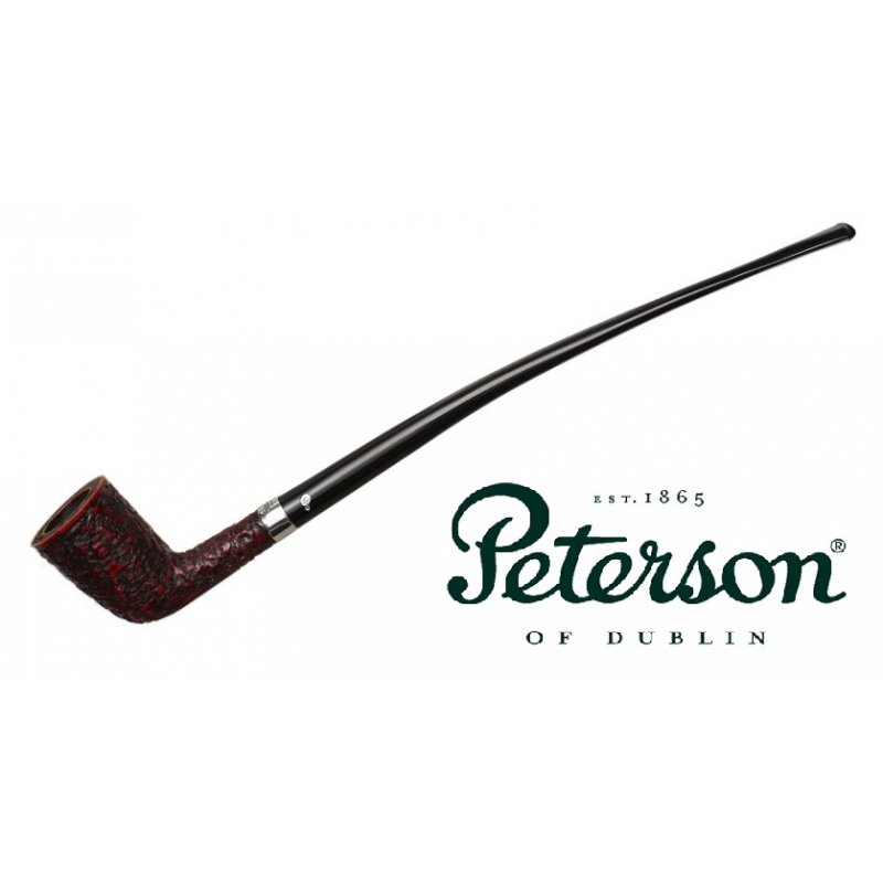 Pipa Peterson Churchwarden Rusticated Dublin Fishtail