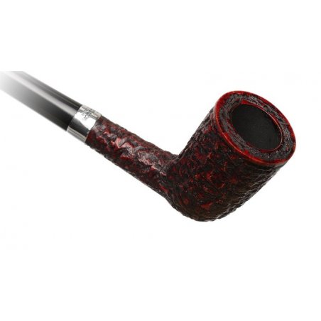 Tutungerie Pipa Peterson Churchwarden Rusticated Dublin Fishtail