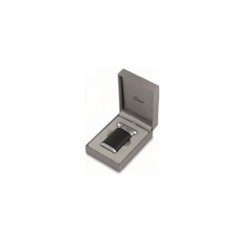 Bricheta Zino Pipe Lighter Black Chrome Matt tutungerie pipe si bricheta