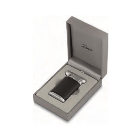Bricheta Zino Pipe Lighter Black Chrome Matt tutungerie pipe si bricheta