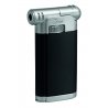 Bricheta Zino Pipe Lighter Black Chrome Matt