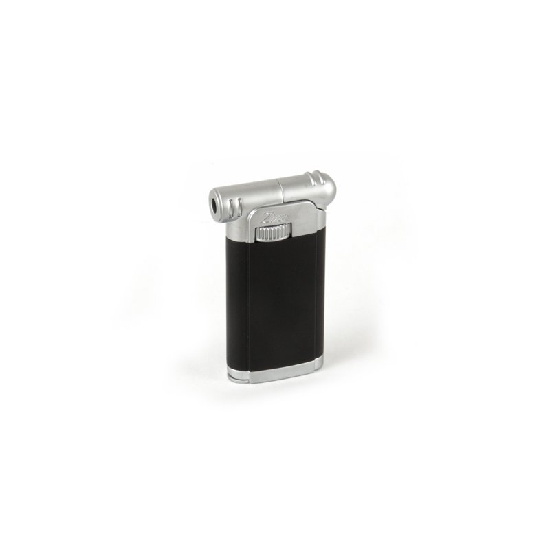Bricheta Zino Pipe Lighter Black Chrome Matt tutungerie pipe si bricheta