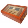 Humidor trabucuri Andreeas Glasstop Mahogany 0939