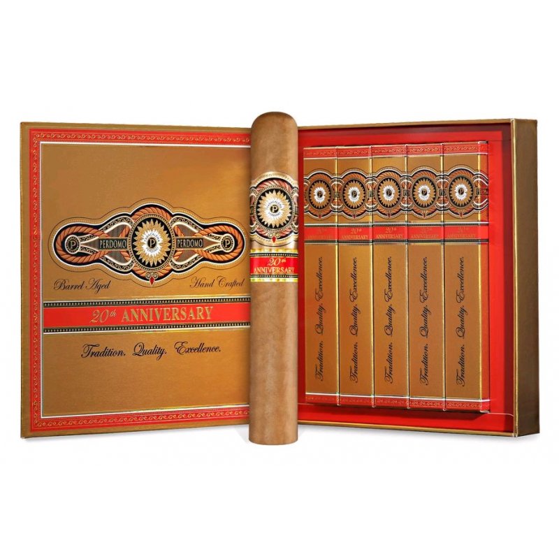 Trabucuri Perdomo 20Th Anniversary Connecticut Epicure Gift Set 5