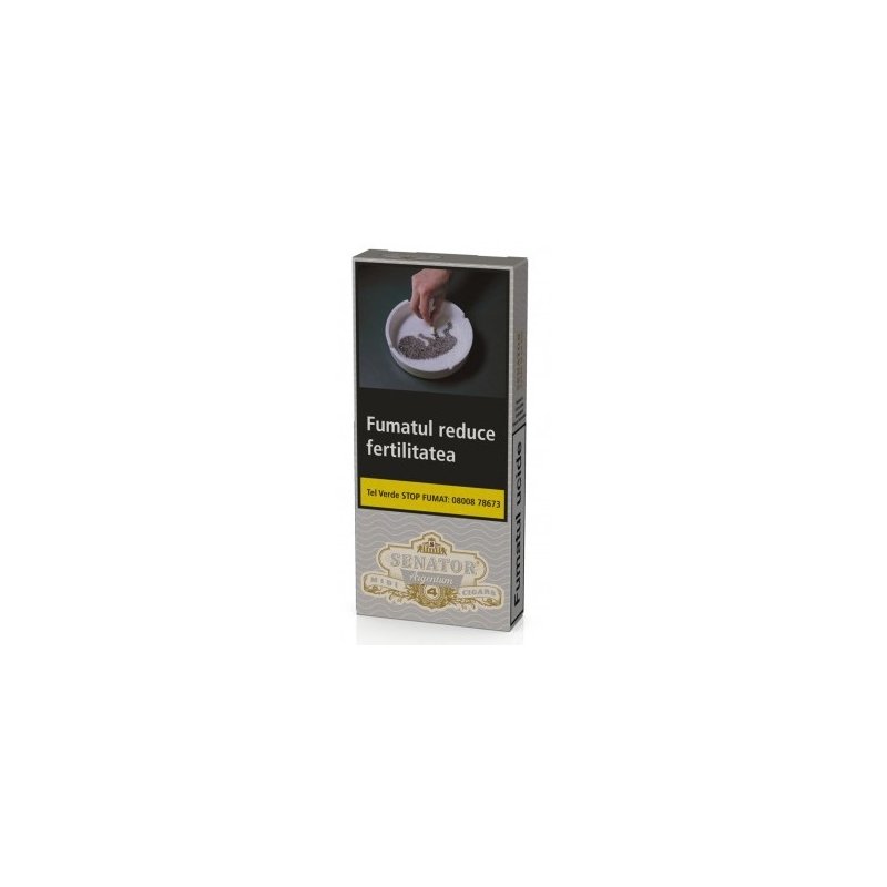 Tigari de foi Senator Midi Argentum Original 40 oferta tigari de foi