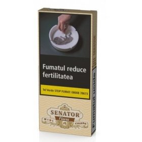 Tigari de foi Senator Midi Flavus Vanilla 40 cumpar tigari de foi bune