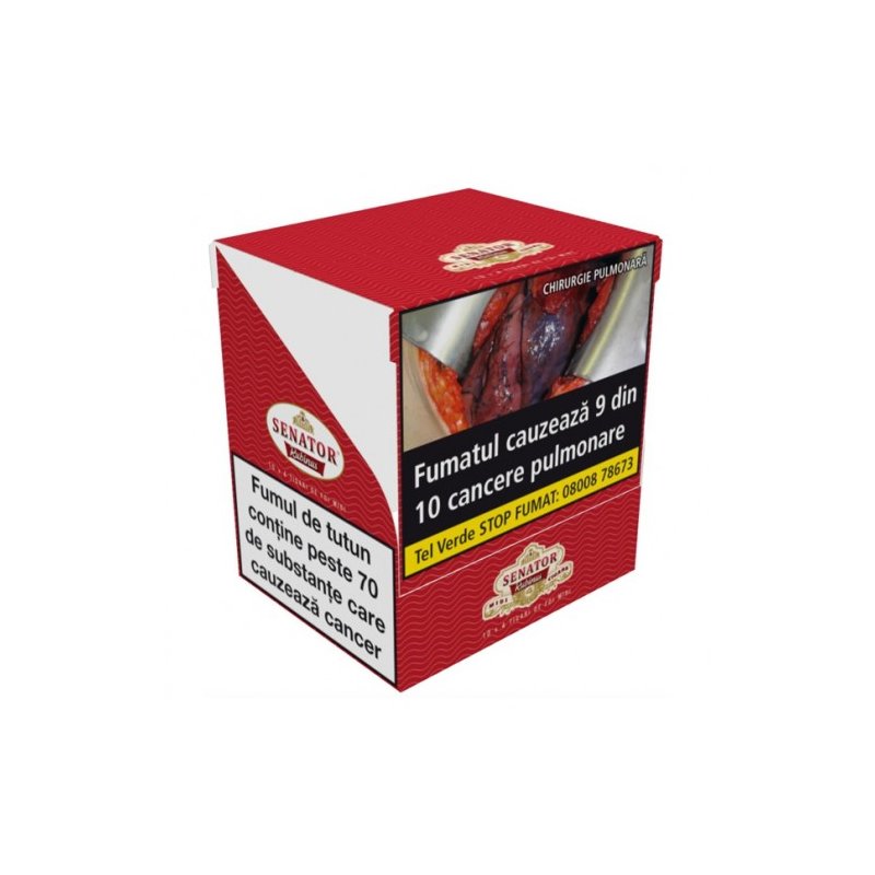 Tutungerie cu Tigari de foi Senator Midi Rubinus Cherry caut tigari