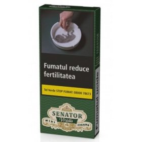 Tigari de foi Senator Midi Viridis Mint 40