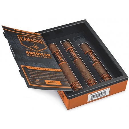 Trabucuri Camacho American Barrel Aged Assortment 3 caut trabuc bun