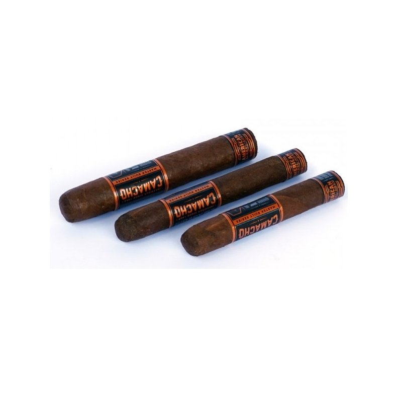Trabucuri Camacho American Barrel Aged Assortment 3 caut trabuc bun