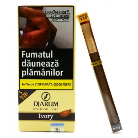 Tigari de foi Djarum Wood Tips Ivory Vanilla 5