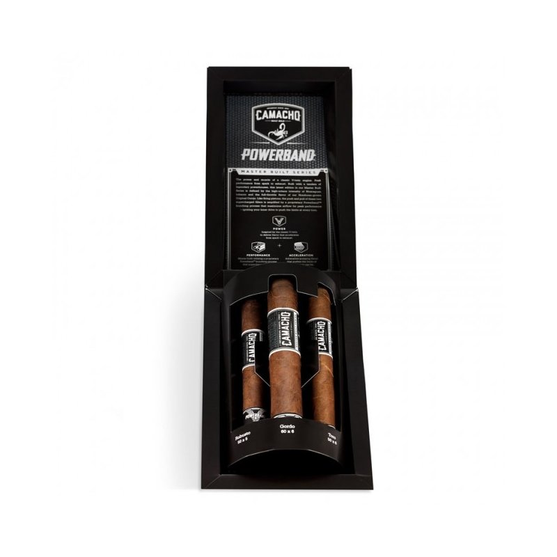 Trabucuri Camacho Powerband Assortment Sampler tutungerie trabucuri